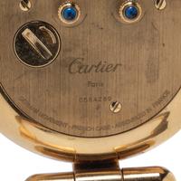 CARTIER, TRAVEL ALARM CLOCK