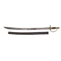 English Infantry Hanger by Harvey, Dated 1745