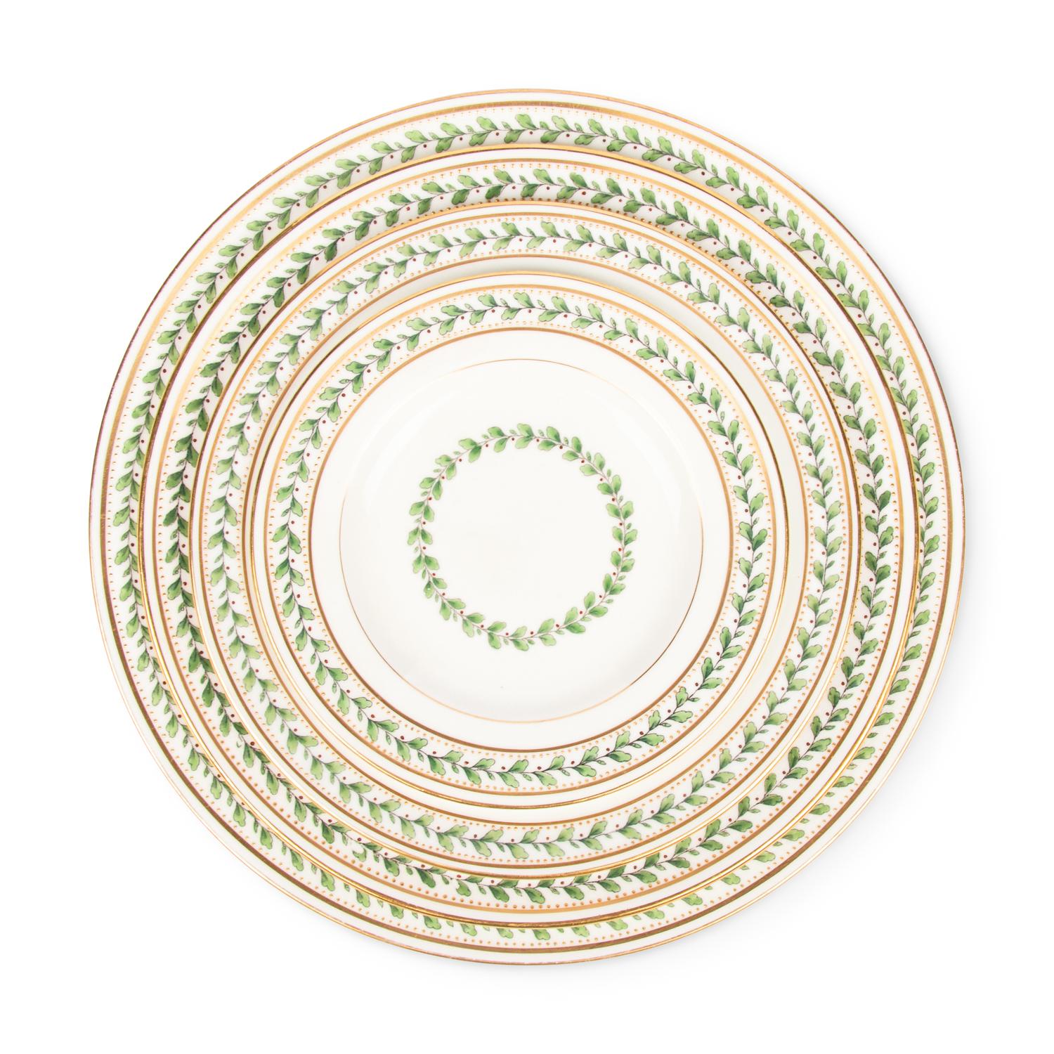 A Mintons Porcelain Dinner Service