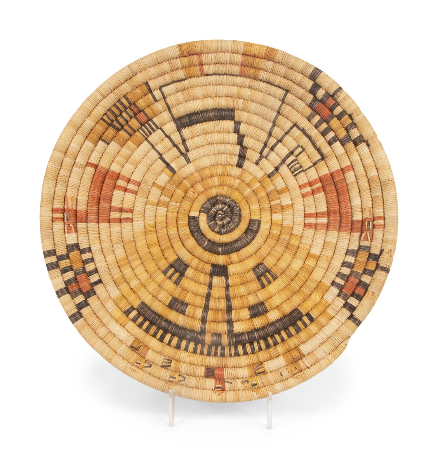 Hopi Second Mesa Basketry Plaques
