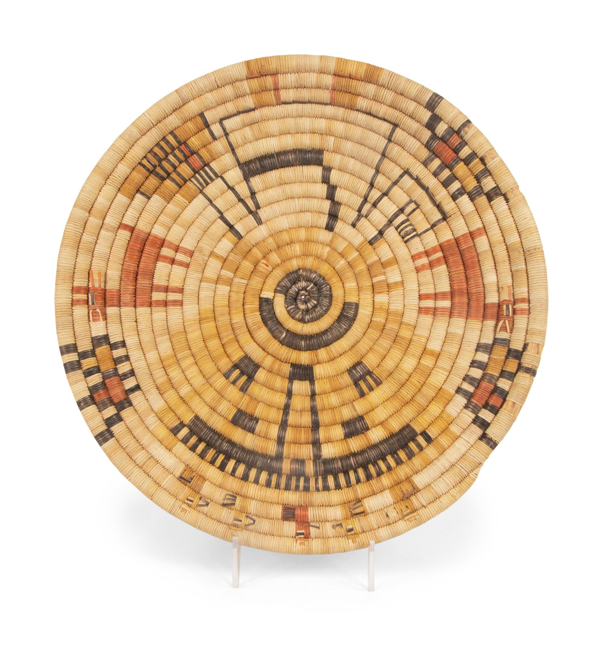 Hopi Second Mesa Basketry Plaques