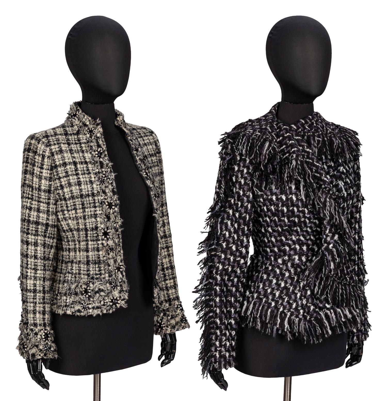 Lanvin & Oscar de la Renta, Two Tweed Jackets