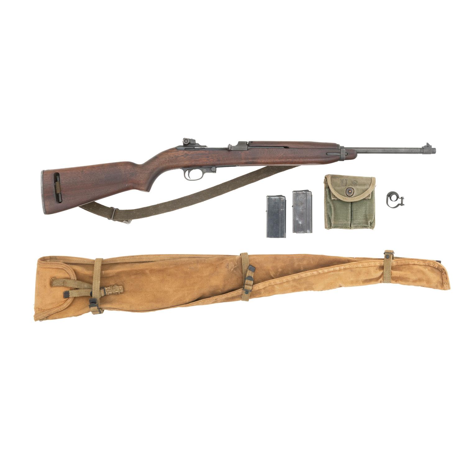 **M1 Carbine by Inland with Bag, Sling & Mag Pouch with 2 Magazines