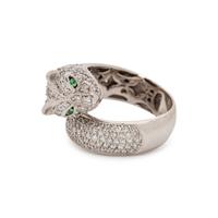 SONIA B., DIAMOND PANTHER RING