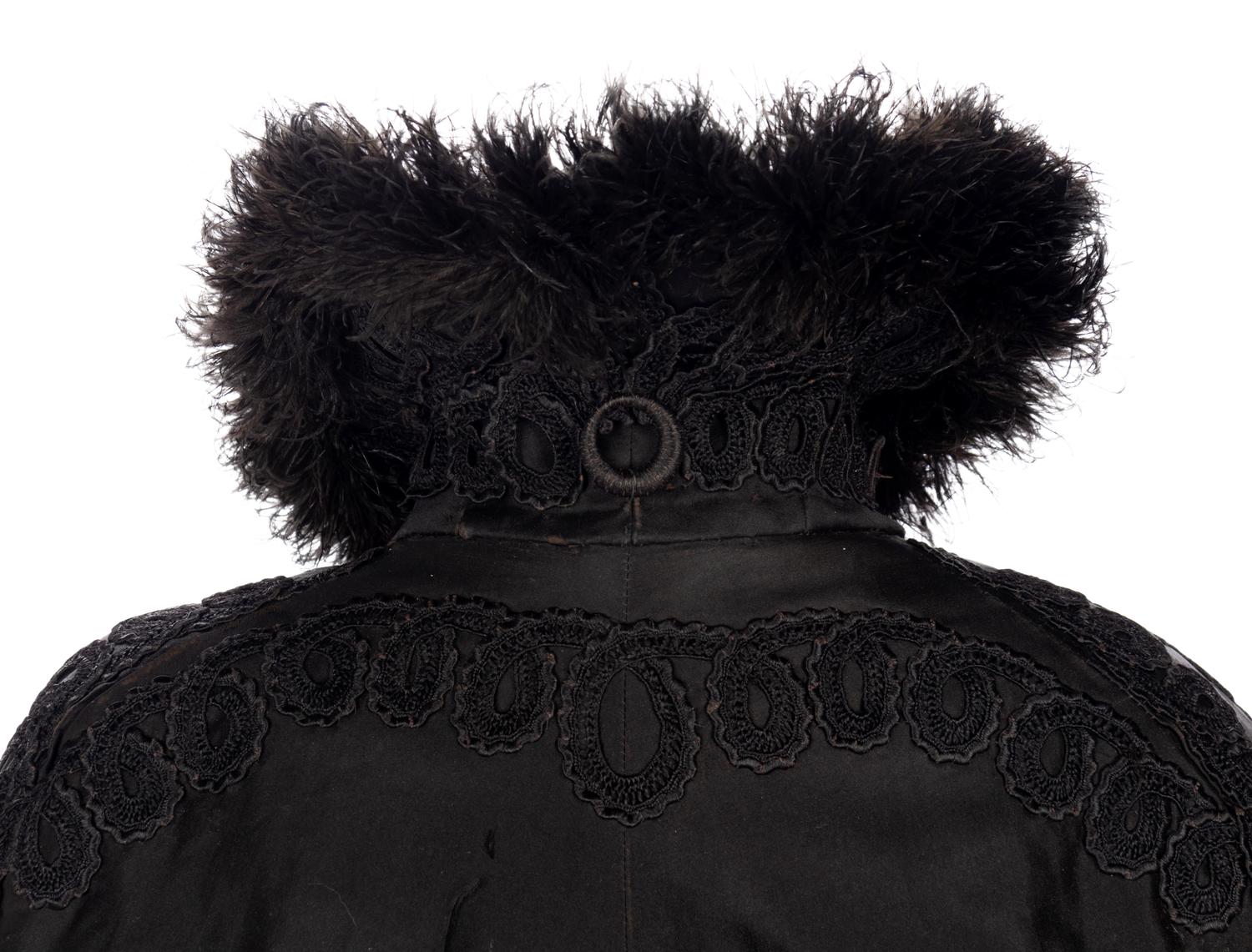 Collection of 19th Century Clothing: One Dress, Four Capes
