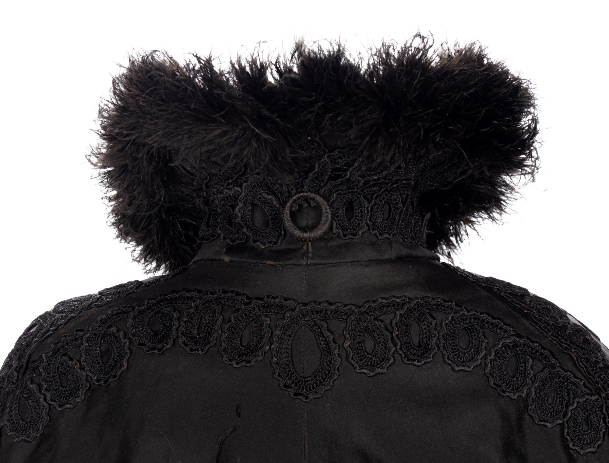 Collection of 19th Century Clothing: One Dress, Four Capes
