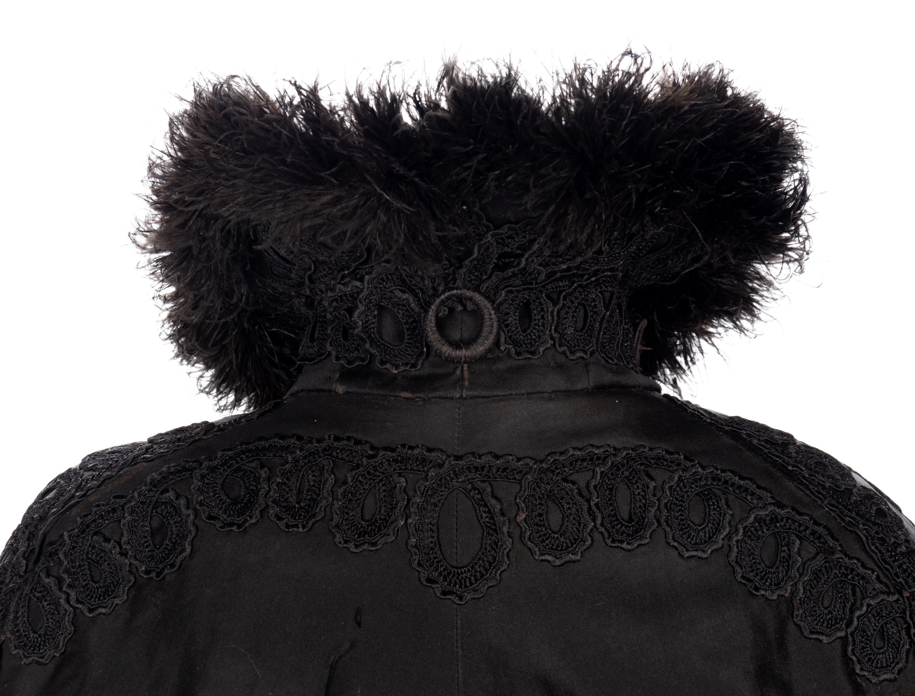 Collection of 19th Century Clothing: One Dress, Four Capes