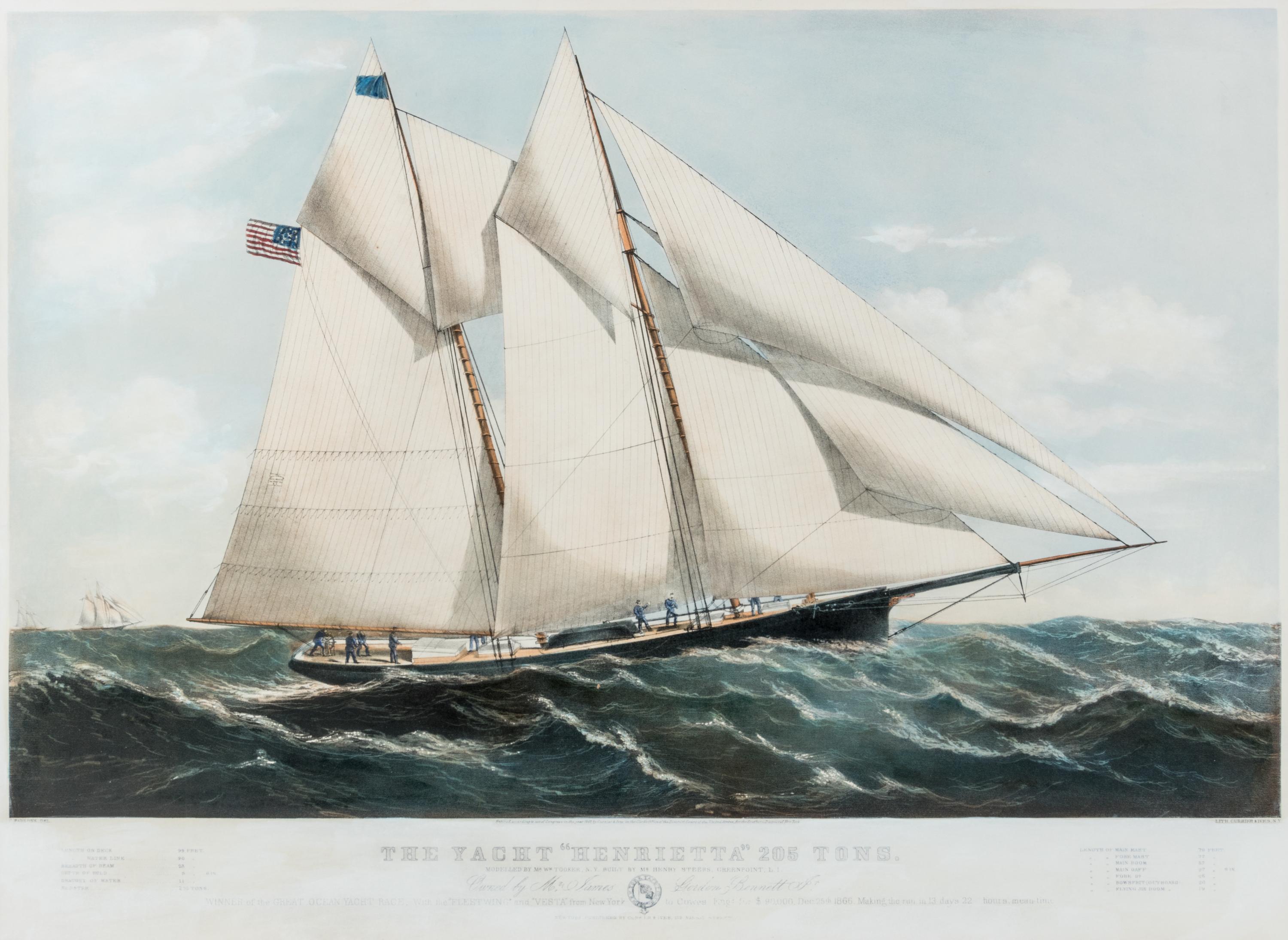 CURRIER and IVES, publishers. - After Charles Parsons.