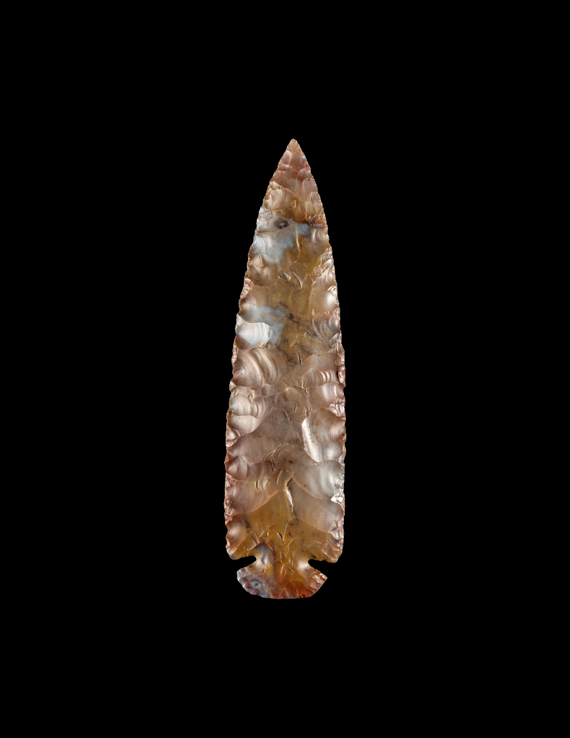 A Native American Flint Projectile Point