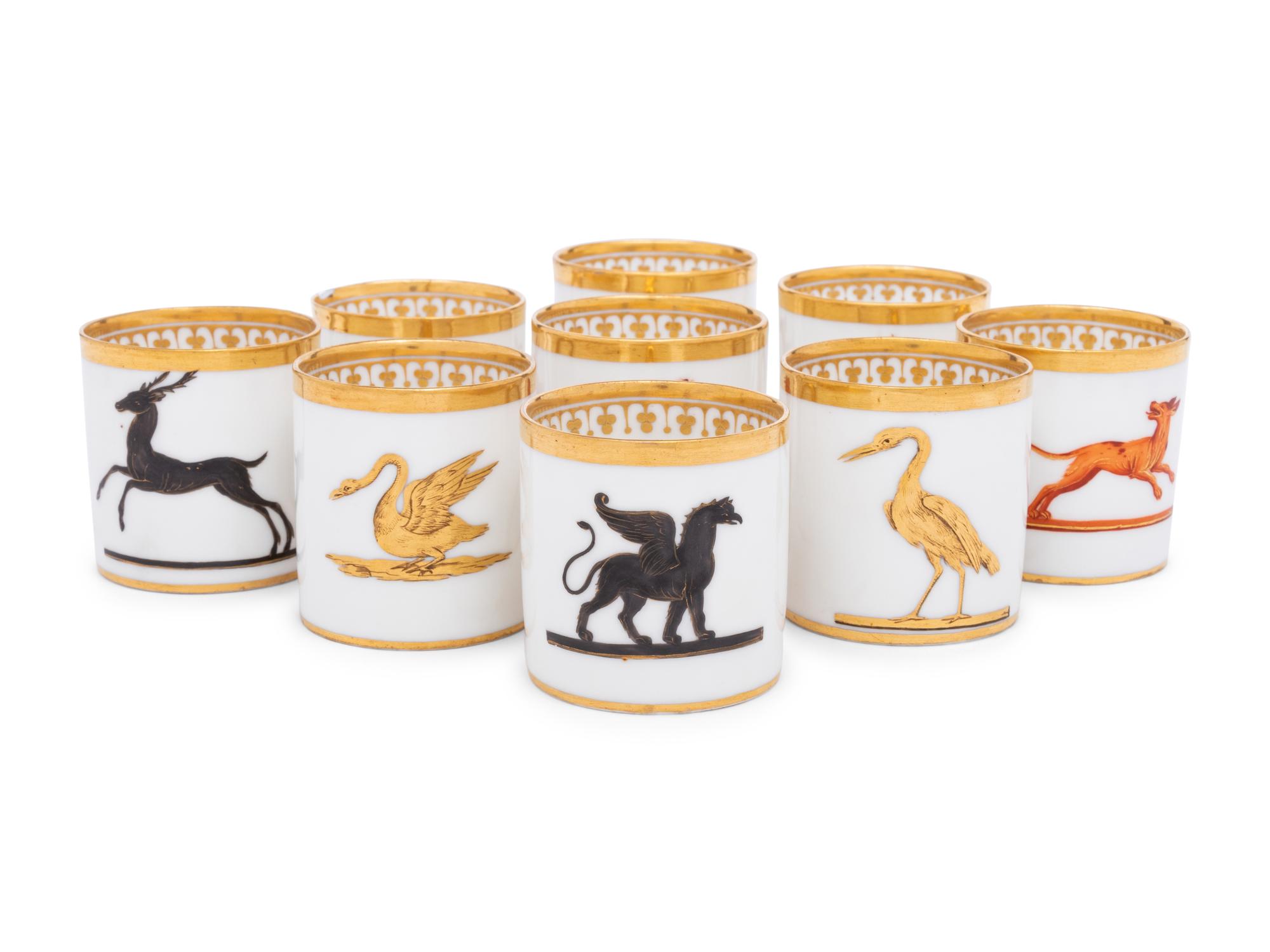 A Paris (Nast) Porcelain Coffee Service