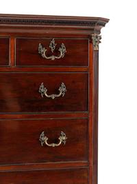 A George III Mahogany Chest-on-Chest