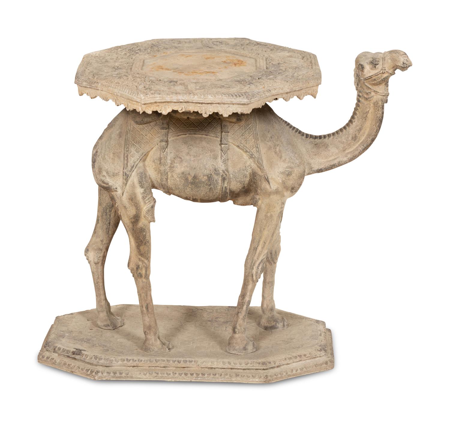Two Syrian Camel Side Tables
