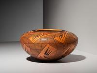 Polychrome Pottery Jar, with Migration Pattern