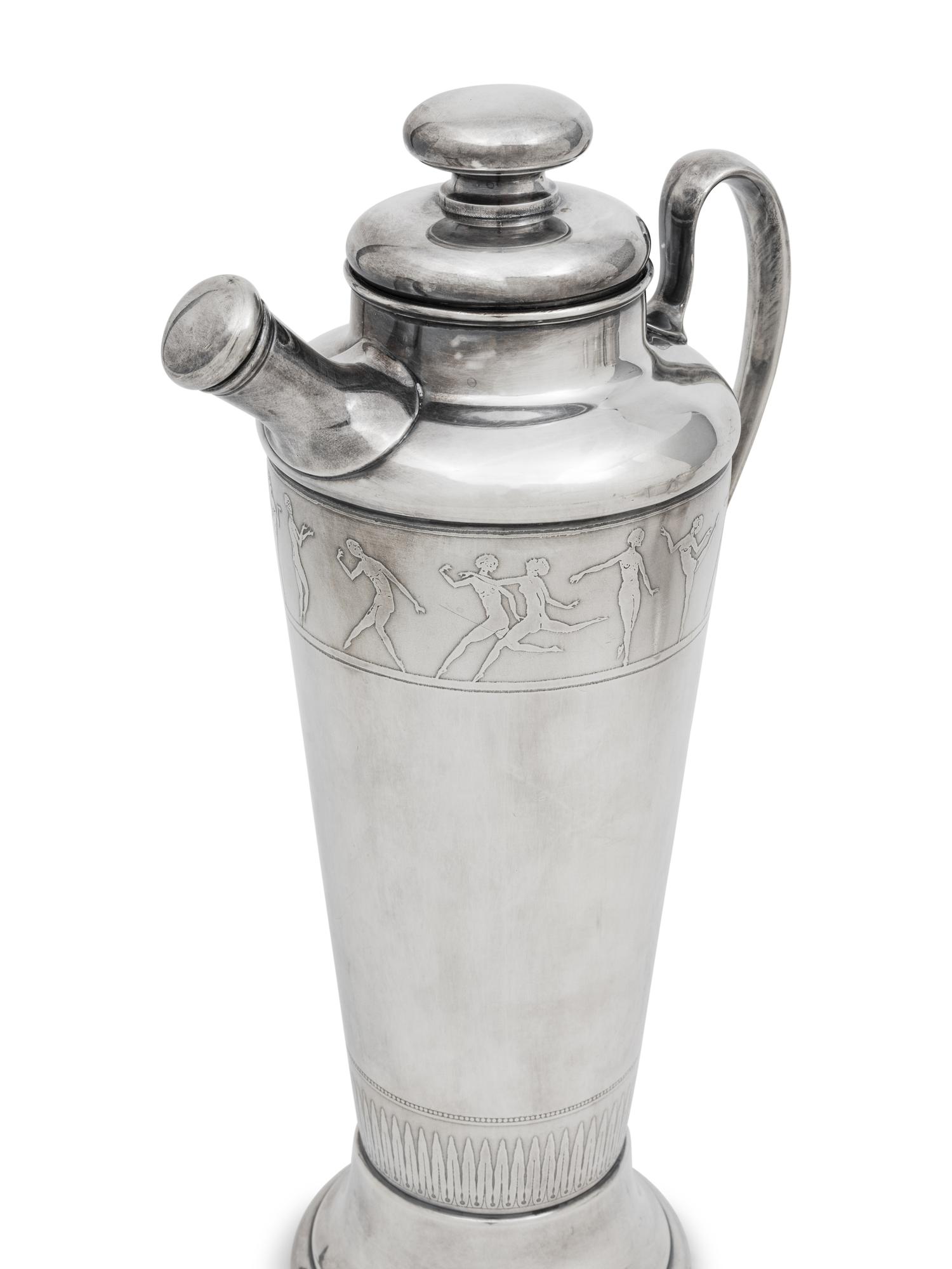 A Group of Four Cocktail Shakers