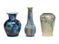 Three Artist Decorated Rookwood Pottery Vases