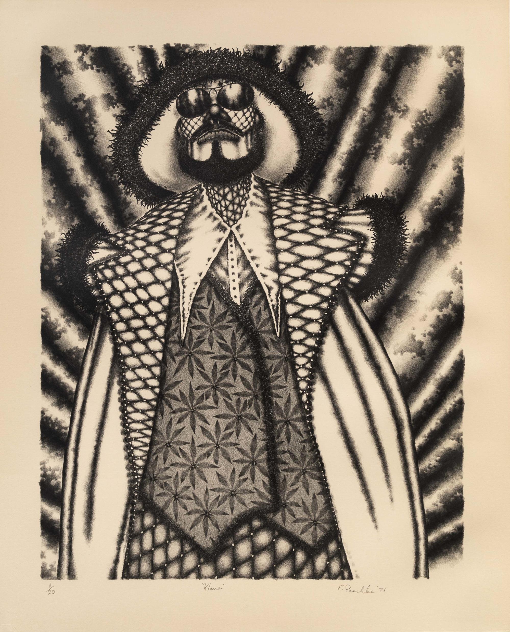 Ed Paschke, (American, 1939-2004), Klaus, 1976