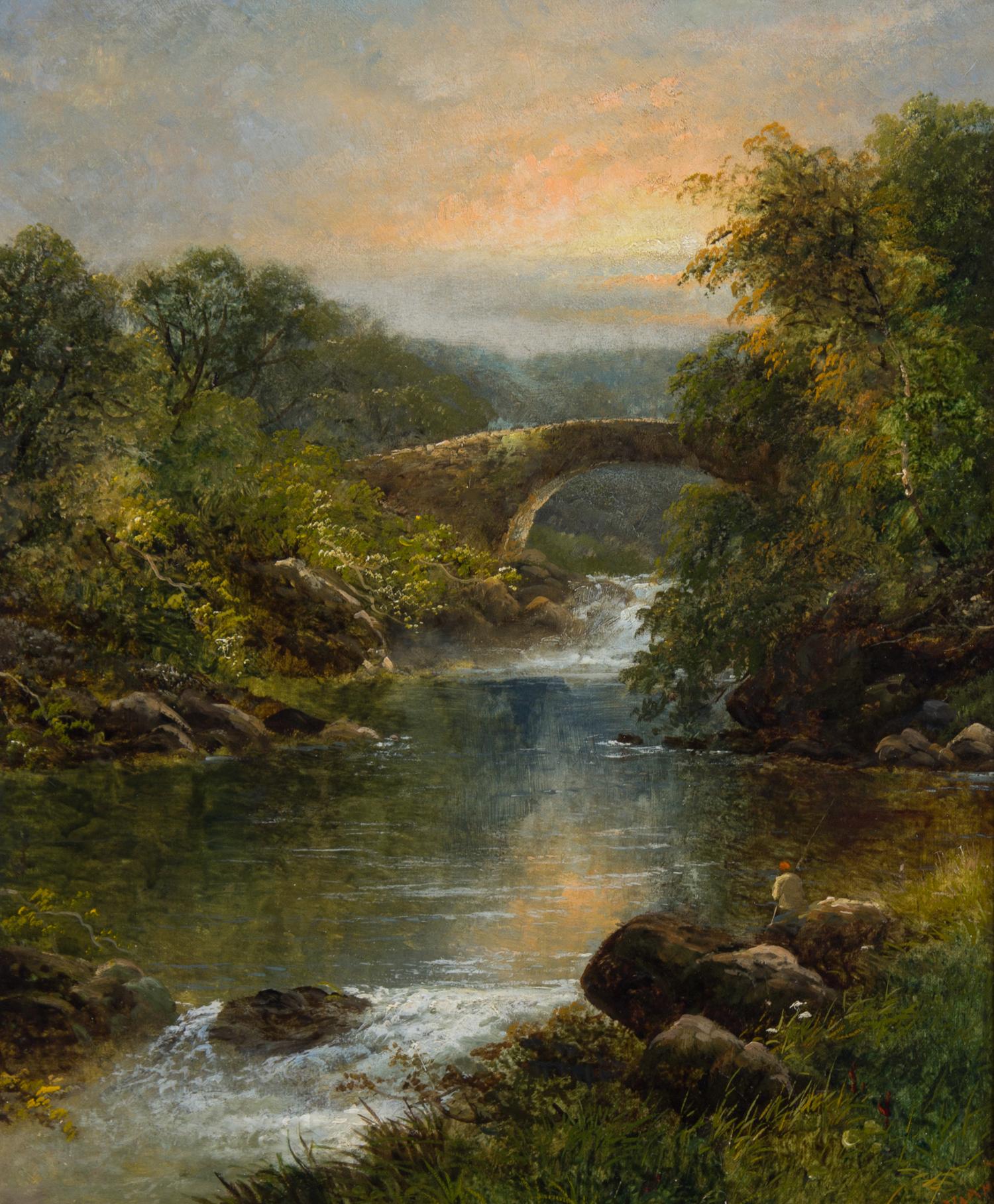 George Yarnold, (British, 19th century), Near Richmond