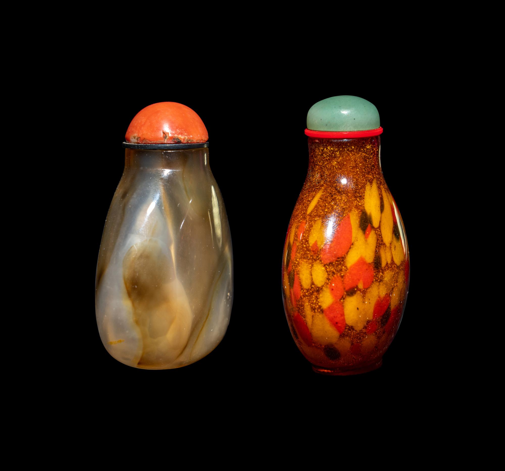 Two Chinese Snuff Bottles