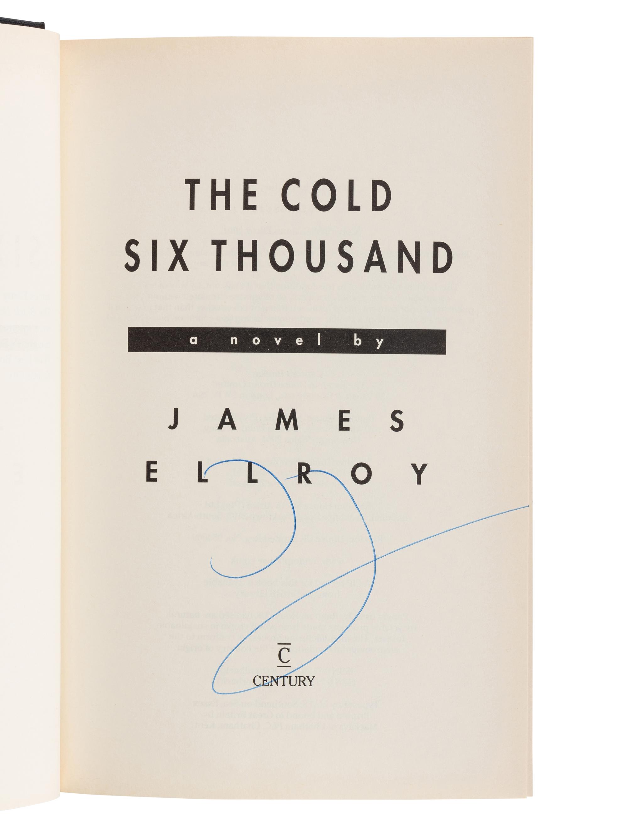 ELLROY, James (b. 1948). [The Underworld U.S.A. Trilogy:] American Tabloid . 1995. -- The Cold Six Thousand . 2001. -- Blood's A Rover . 2009. All New York: Alfred A. Knopf.