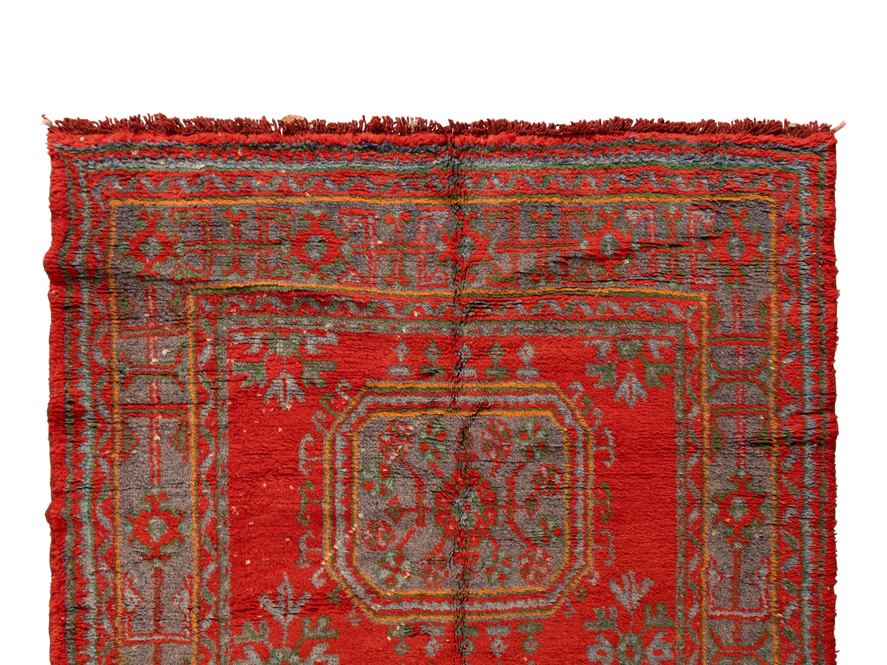 An Oushak Gallery Rug