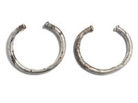 A Pair of East Greek Electrum Bracelets
