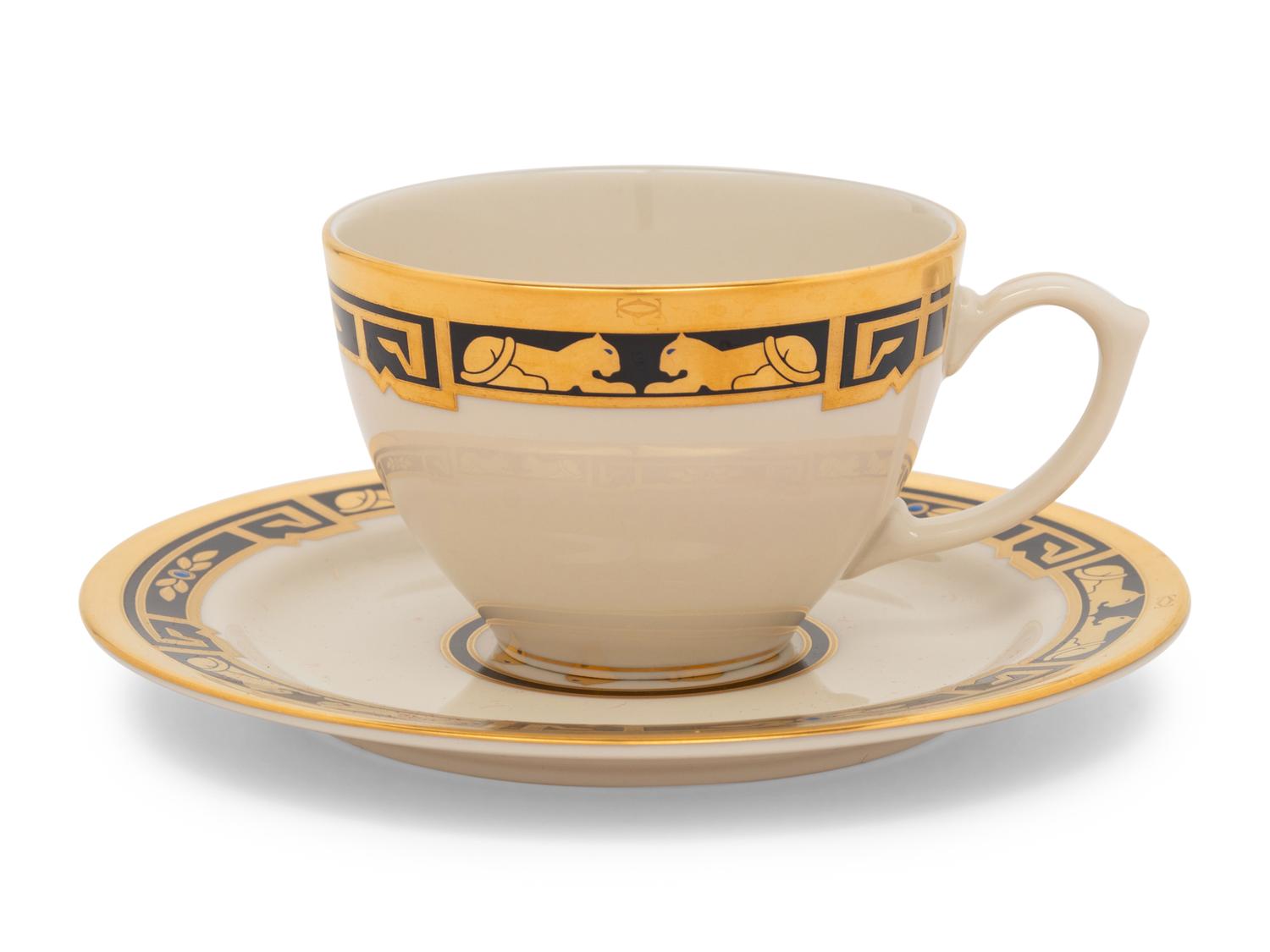 A Cartier La Maison de l'Art Deco Dinner Service