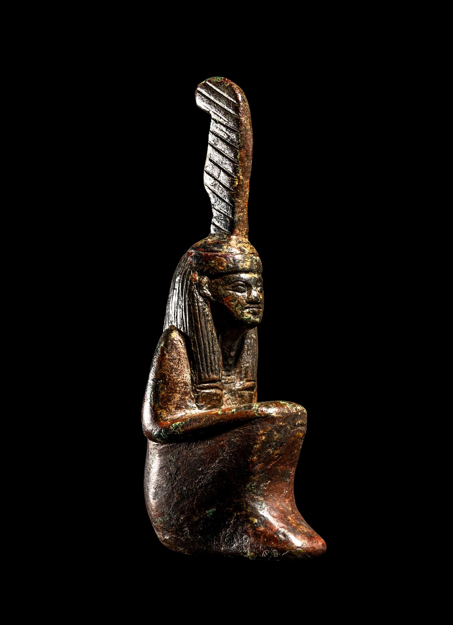 An Egyptian Bronze Maat