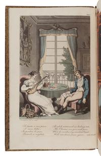 [ENGELBACH, Lewis]. -- ROWLANDSON, Thomas, illustrator. Naples and the Campagna Felice. London: R. Ackermann, 1815.