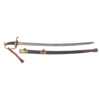 Etched Blade Leech & Rigdon Staff Officer's Sword