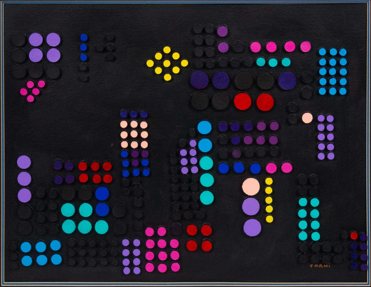 Jean-Claude Farhi (French, 1940-2012) Untitled mixed media…
