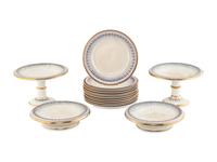 A Wedgwood Pearlware Dessert Service