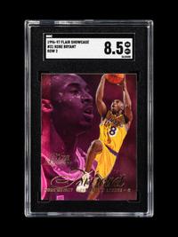 A Group of 1996-97 Flair Kobe Bryant Rookie Basketball Cards,