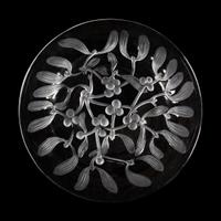 A Set of Eight Lalique Saint Sylvestre Plates