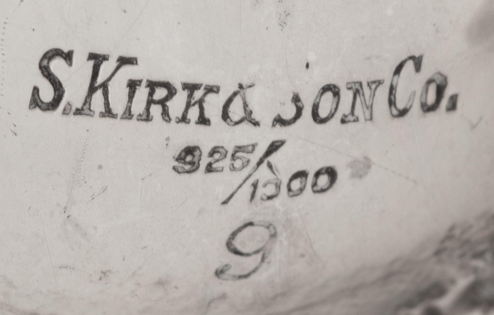 A Collection of S. Kirk and Son Repousse Table Articles