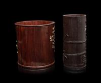 Two Brushpots, Bitong