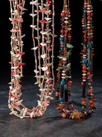 Kewa Multi-strand Treasure and Fetish Necklaces