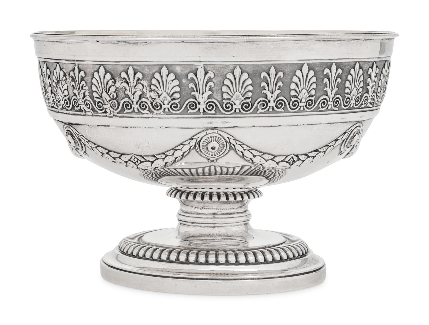 A Paul Storr Silver Fruit Bowl