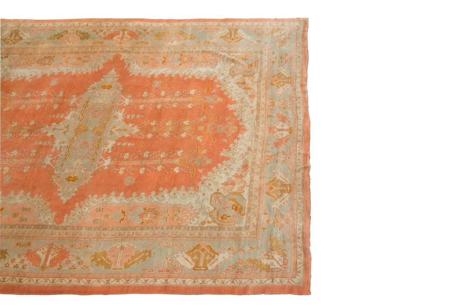 An Oushak Carpet 16 feet 10 inches x 12 feet 10 inches. — 20TH CENTURY