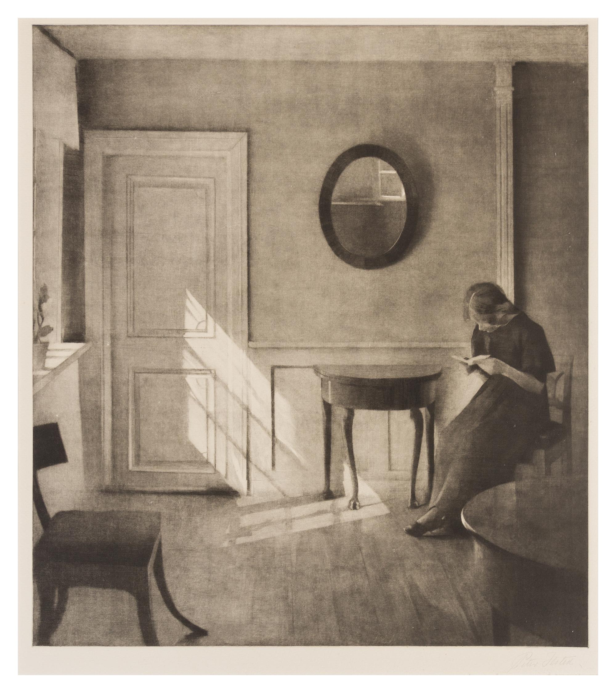 Peter Vilhelm Ilsted, (Danish, 1861-1933), Sunshine in an Interior