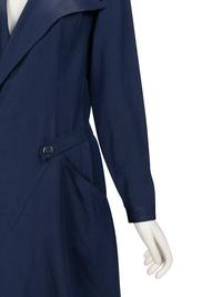 Chanel Blue Silk Dress, 1990s