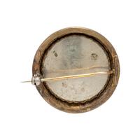 MICROMOSAIC BROOCH