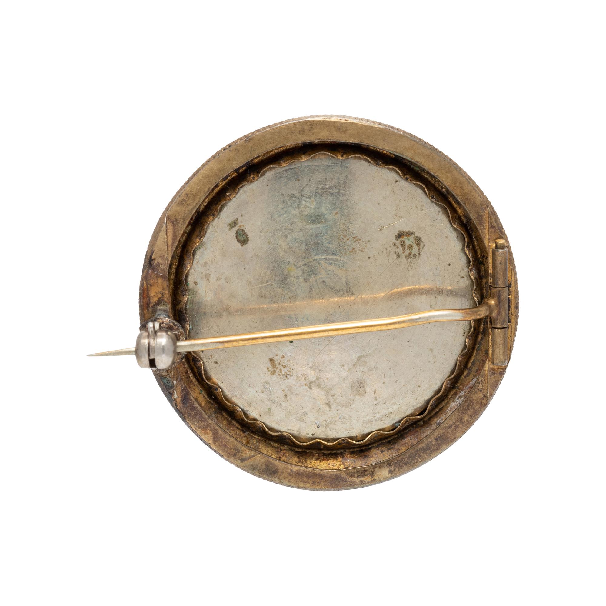 MICROMOSAIC BROOCH