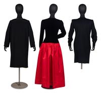 Three Designer Dresses, Givenchy & Bill Blass