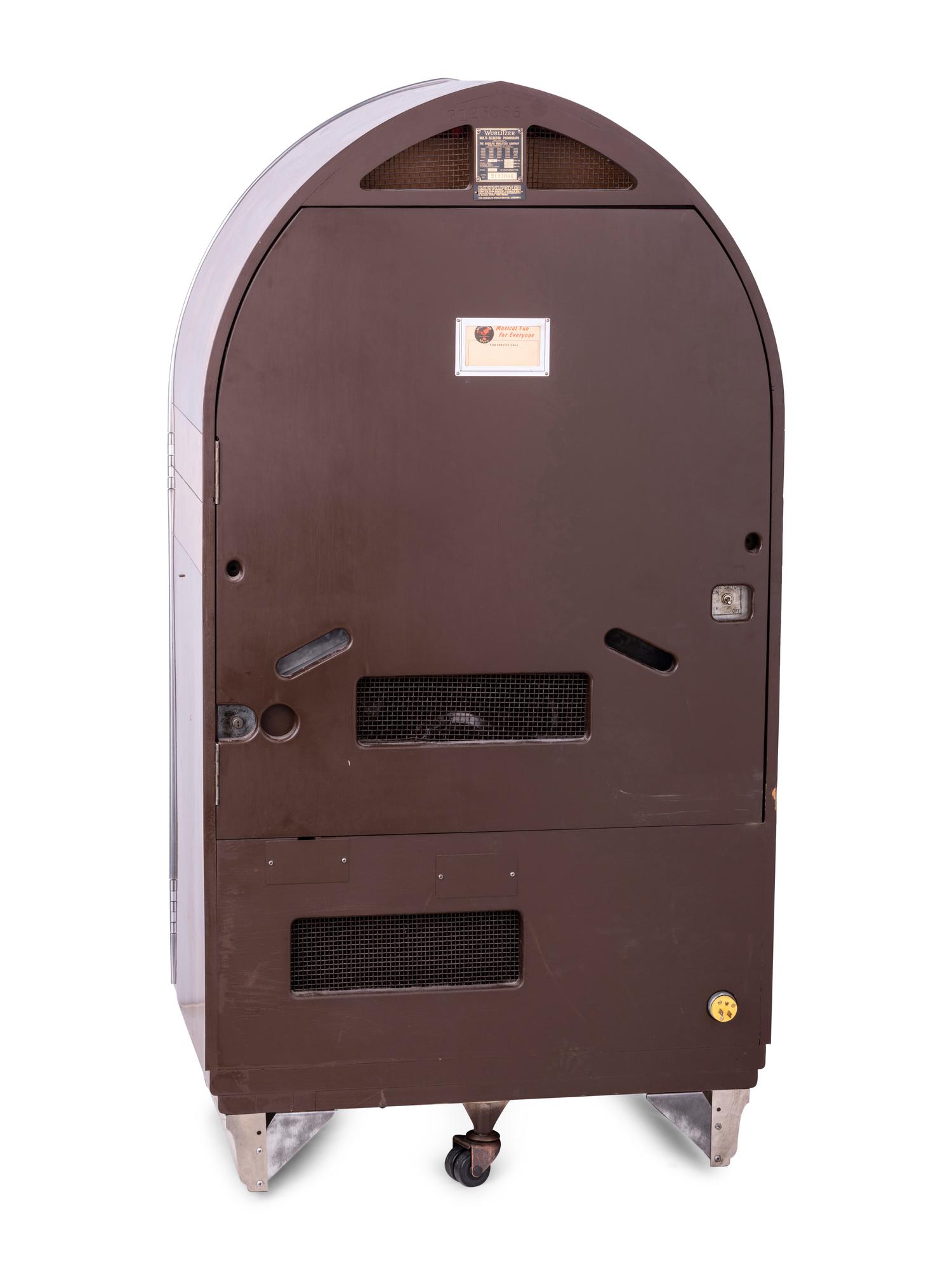 A Wurlitzer Model 1100 Jukebox