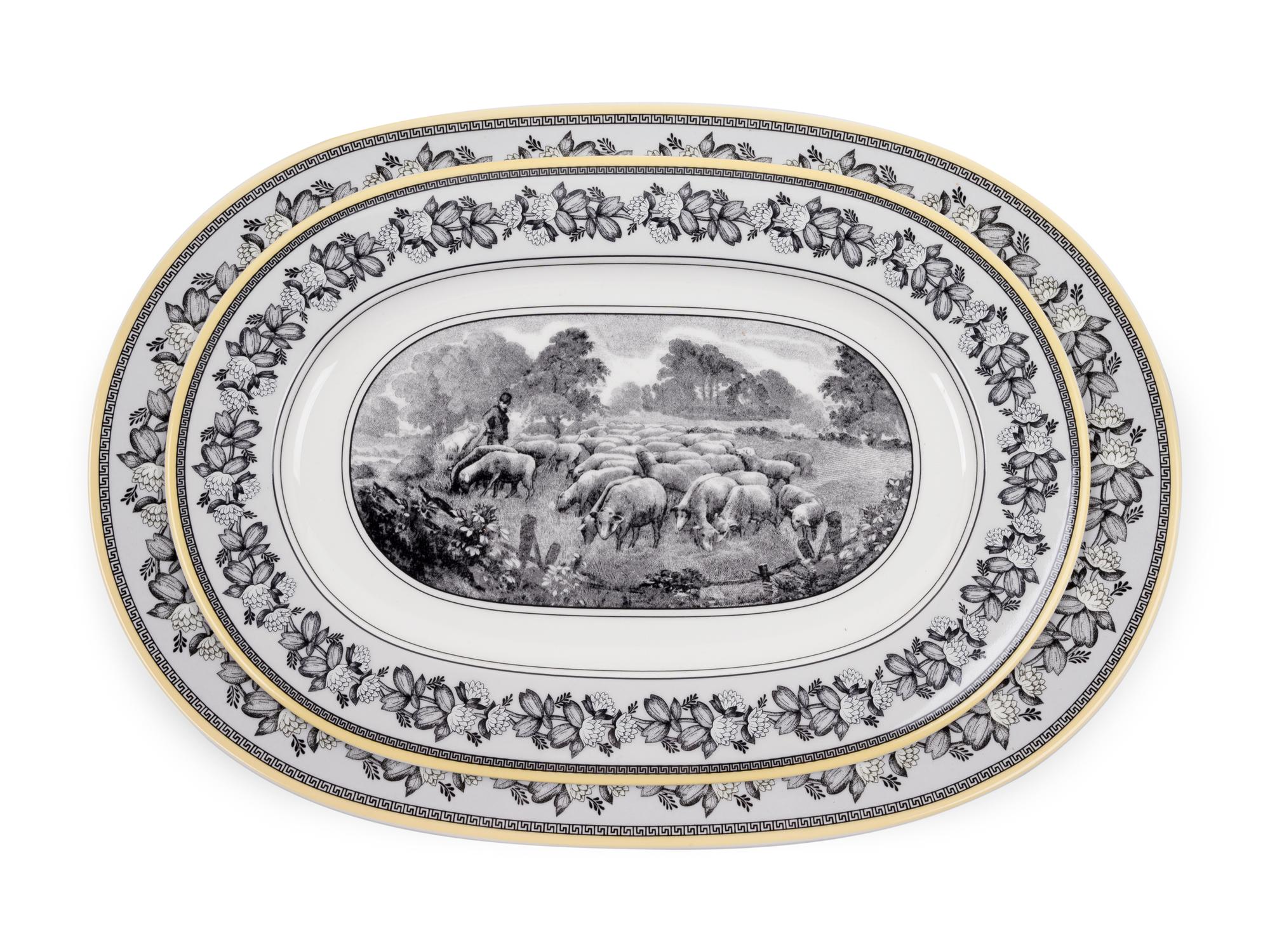 A Villeroy & Boch Audun Chasse Dinner Service