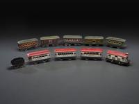 An Ives Tin Lithograph Train Set