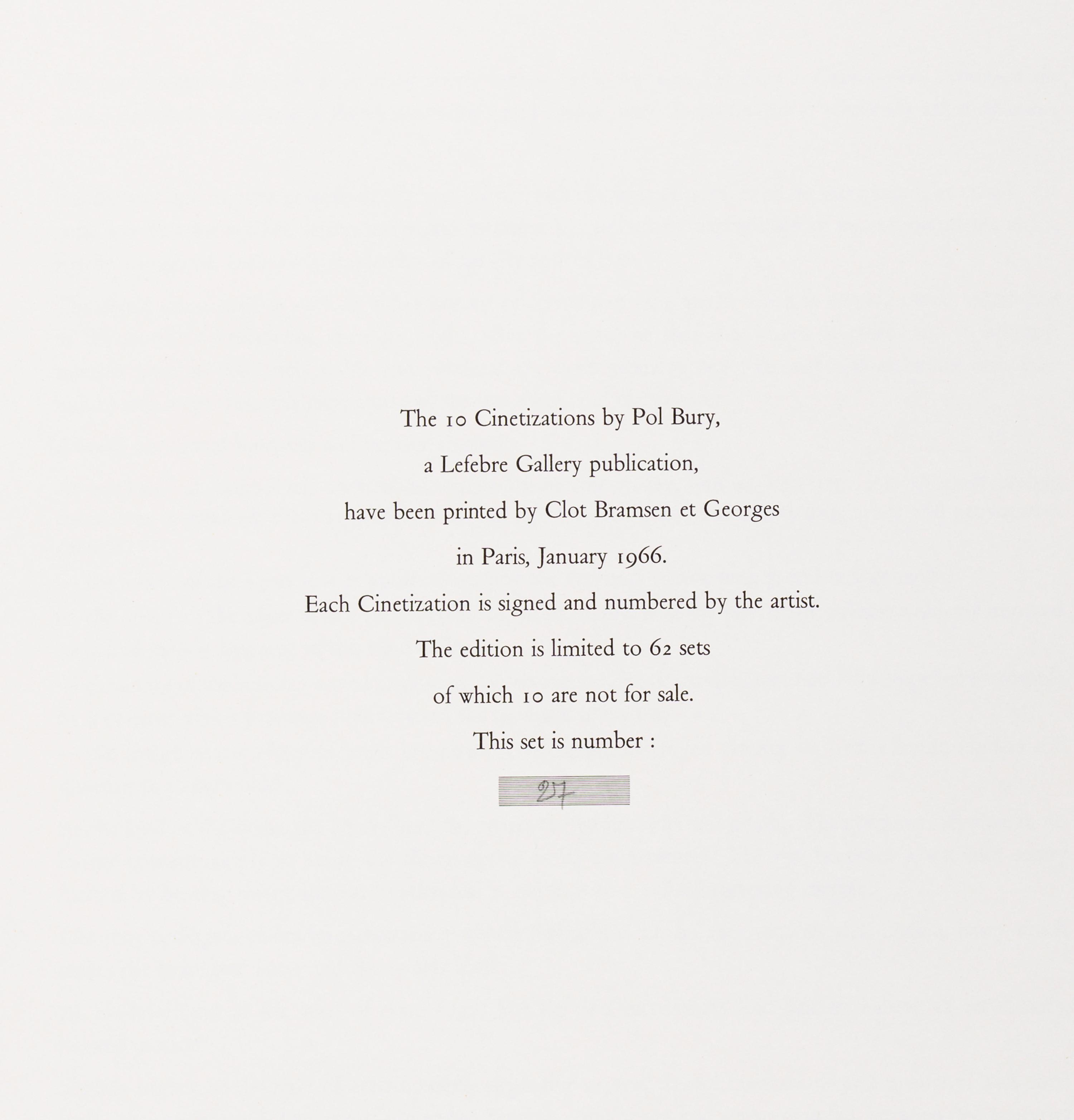 X Cinetizations Portfolio, 1966