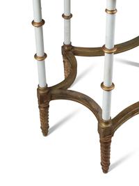 A Louis XVI Style Bronze and Chinese LacquerTable
