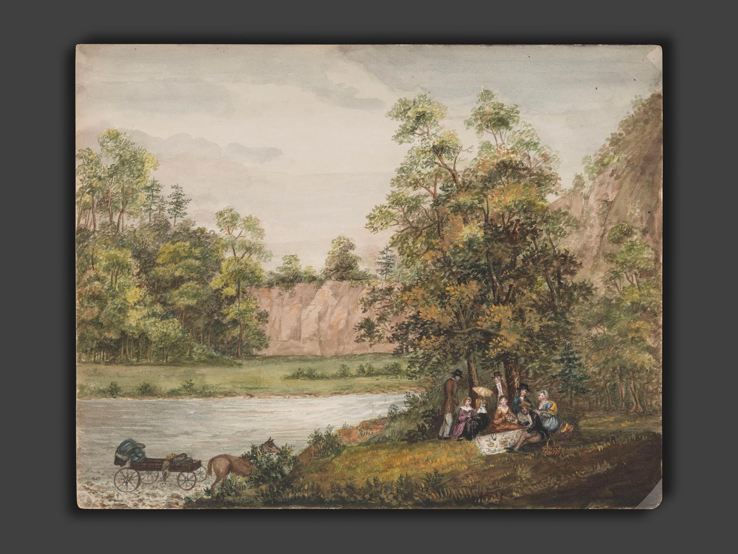 American School, Circa 1850