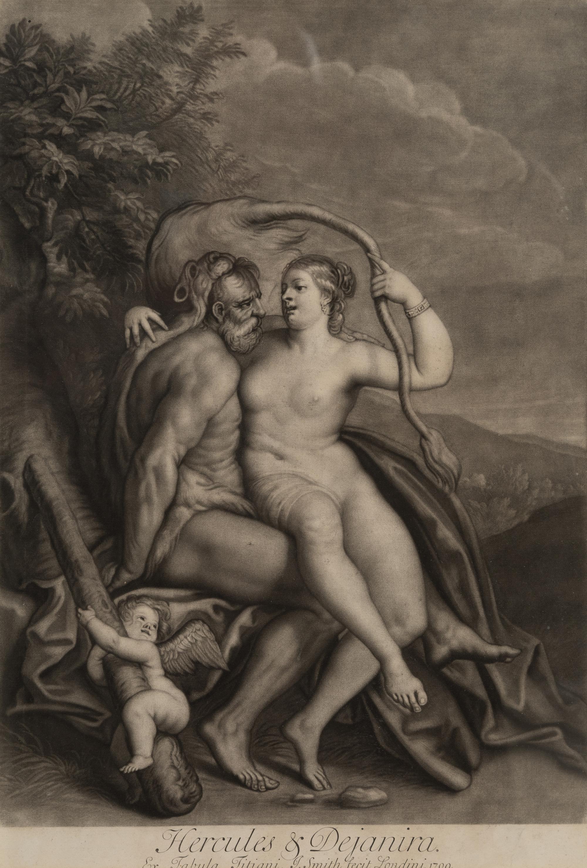 A Set of Three Chromolithographs after Titian